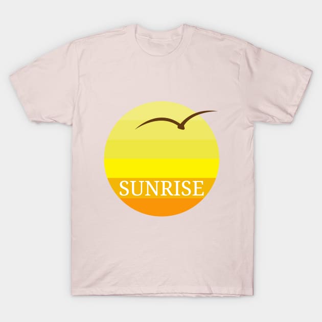 sunrise T-Shirt by Madhur